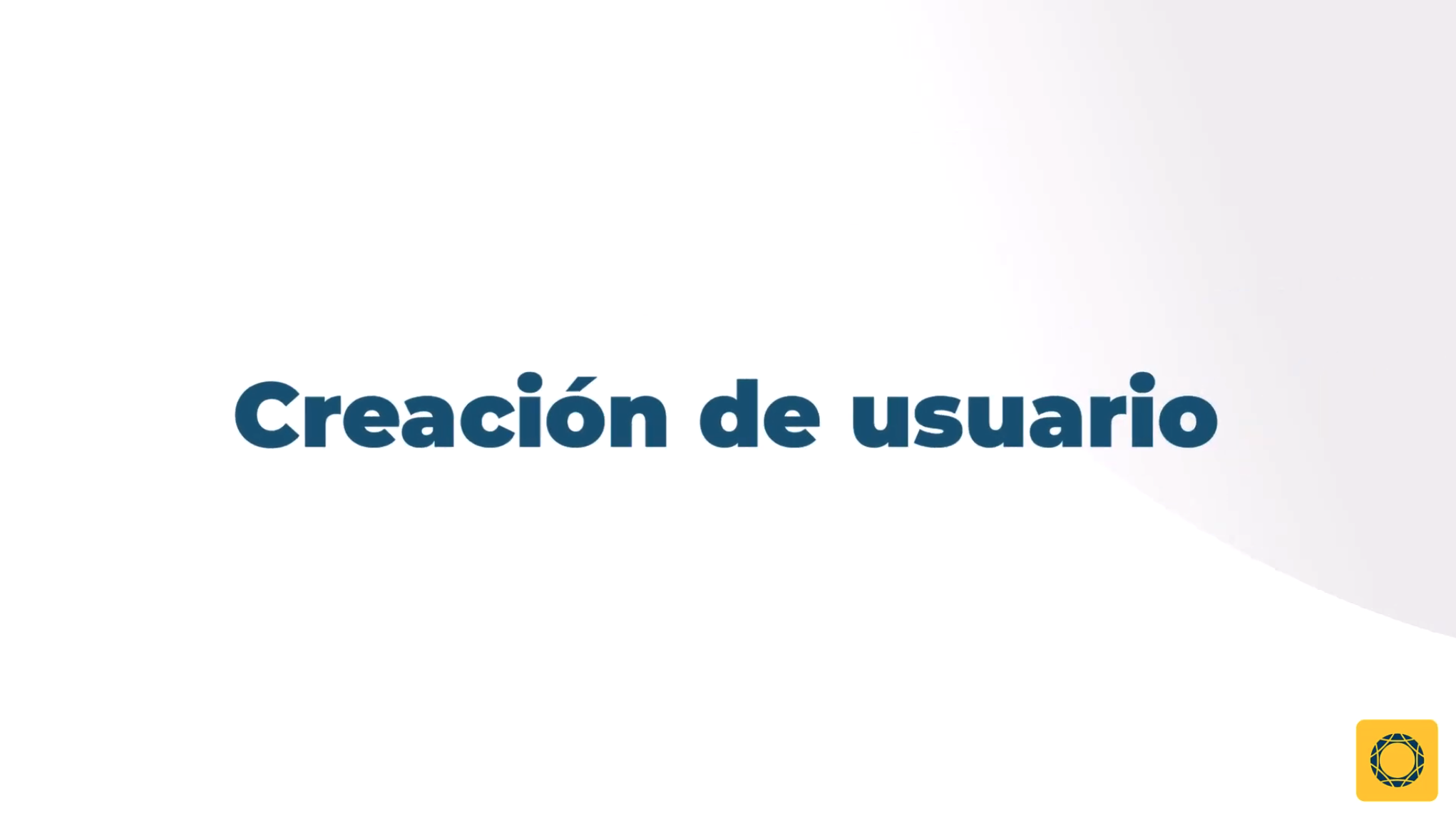 Creación de usuario APP CUSCATLAN 