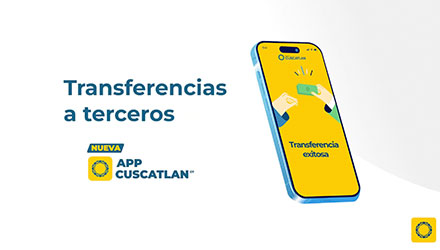¿Cómo realizar transferencias a terceros en tu APP CUSCATLAN GT?