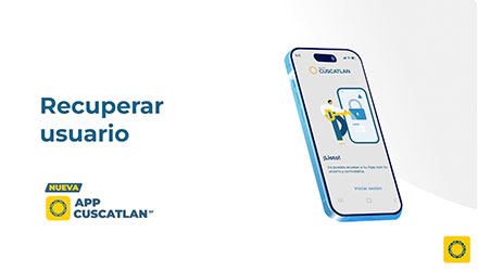 ¿Cómo puedo recuperar mi usuario de la APP CUSCATLAN GT?